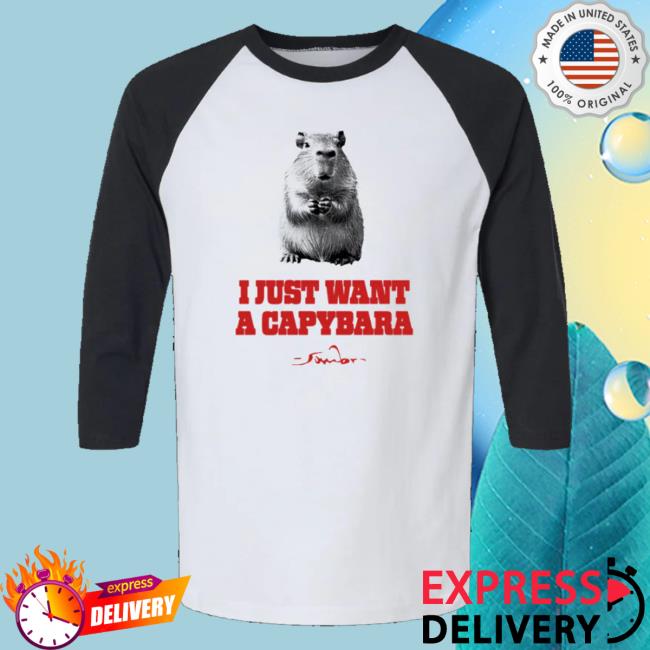 Sombr Merch Shop Store I Just Want A Capybara 2 Sombr Merch Shop Store I Just Want A Capybara Tee
