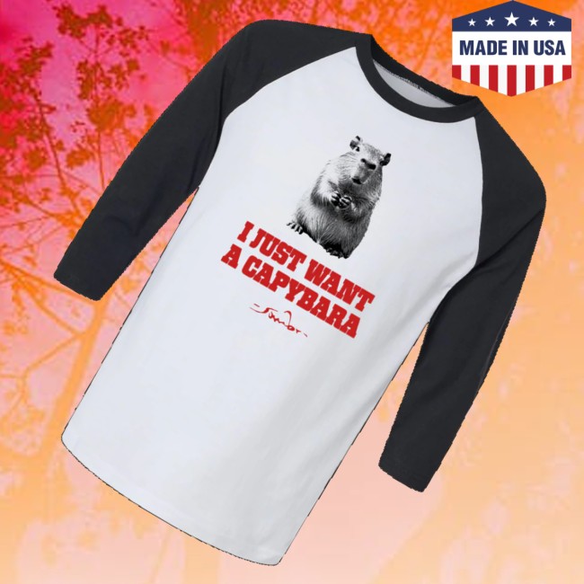 Sombr Store Merch I Just Want A Capybara Shirt 3 Sombr Store Merch I Just Want A Capybara Shirt
