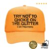 Sparks Merch Store Try Not To Choke Hat Gold
