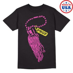 Stophouse Merch Shop Prof Rabbit's Foot Black T-Shirt