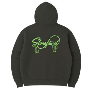 Storefrontni Store Merch Script Painter Hoodie Charcoals