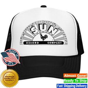Sun Records Merch Store Sun Records Black Half Logo Trucker Hat