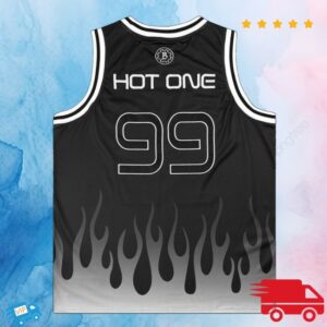 Tape B Merch Store Tape B Hot One Basketball Jersey