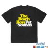 The Beach Boys Store Merch Shop Pet Sounds Logo Black T-Shirt