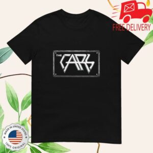 The Cars Store Merch Black License Plate Shirt
