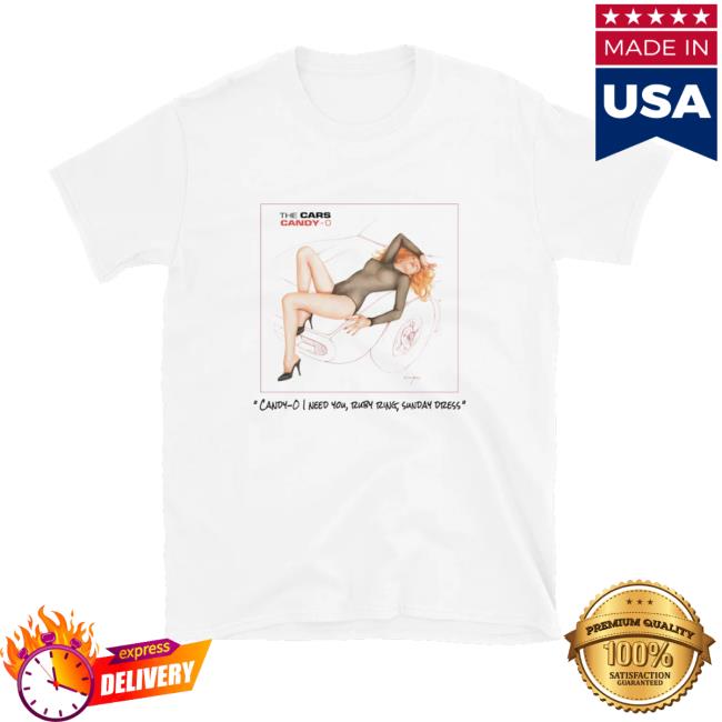 The Cars Store Merch Candy-O Album Shirt