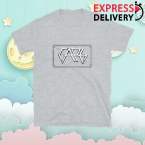 The Cars Store Merch Grey License Plate Shirt