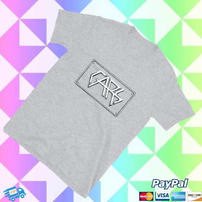 The Cars Store Merch Grey License Plate Shirt