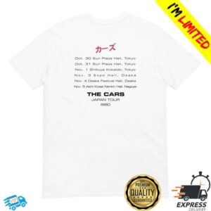The Cars Store Merch Japan Tour Shirt