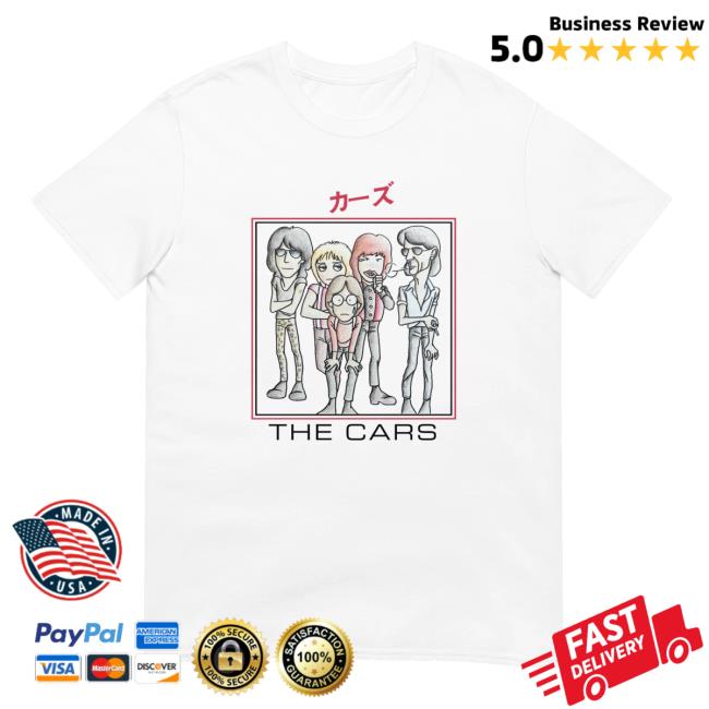 The Cars Store Merch Japan Tour Shirt