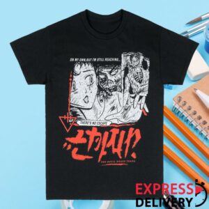The Devil Wears Prada Merch Store Black Anime Tee