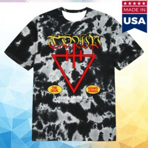 The Devil Wears Prada Merch Store Let's Live For The Ritual Tie Dye Tee