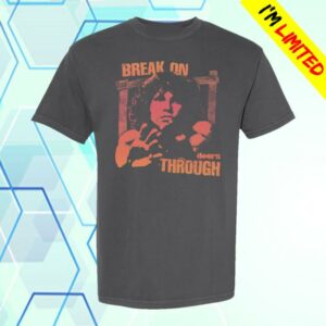 The Doors Merch Apparel Jim Morrison Break On Through T-Shirt