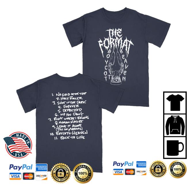 The Format Store Merch Metal Navy Blue Shirt 5 The Format Store Merch Metal Navy Blue Shirt