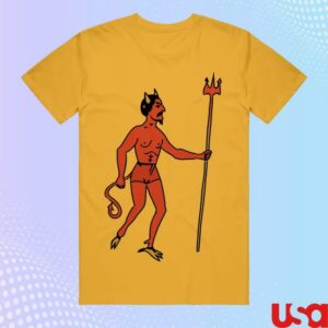 The Front Bottoms Merch Store Sella Devil Mustard Shirt