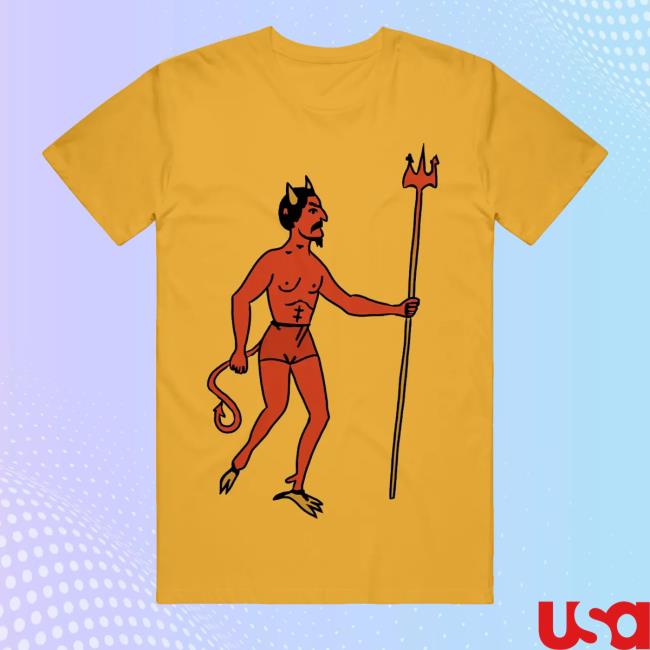 The Front Bottoms Merch Store Sella Devil Mustard Shirt 2 The Front Bottoms Merch Store Sella Devil Mustard Shirt