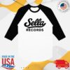 The Front Bottoms Merch Store Sella Records White-Black Raglan Shirt 4 The Front Bottoms Merch Store Sella Records White-Black Raglan Shirt