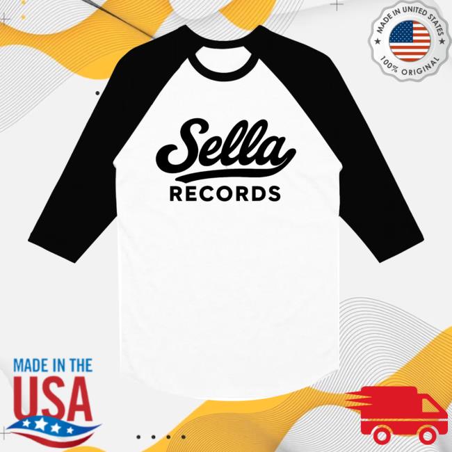 The Front Bottoms Merch Store Sella Records White-Black Raglan Shirt 2 The Front Bottoms Merch Store Sella Records White-Black Raglan Shirt