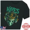 The Hives Merch Shop Store Green Skull Crown Black T-Shirt