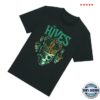 The Hives Merch Store Green Skull Crown Black Shirt 1 The Hives Merch Store Green Skull Crown Black Shirt
