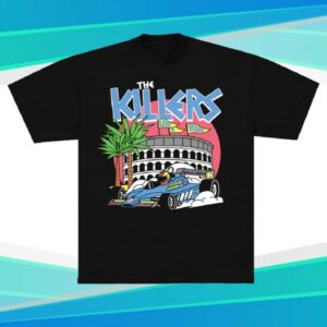The Killers Merch Store Hot Fuss Race Car T-Shirt