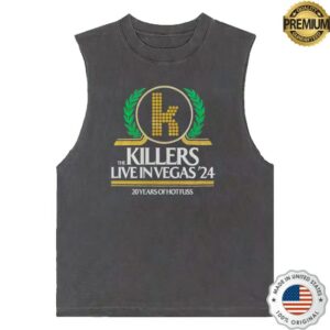 The Killers Merch Store Vegas Sleeveless T-Shirt