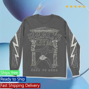 The Lost Bros Merch Store Herc's Gym Long Sleeve Tee