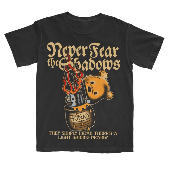 The Lost Bros Merch Store Never Fear The Shadows Tee 2 The Lost Bros Merch Store Never Fear The Shadows Tee