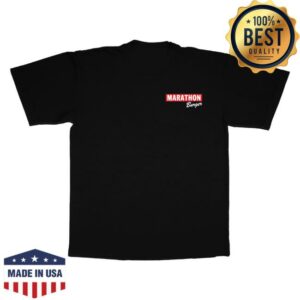 The Marathon Clothing Merch Shop Marathon Burger T-Shirt Black