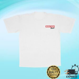 The Marathon Clothing Merch Shop Marathon Burger T-Shirt White