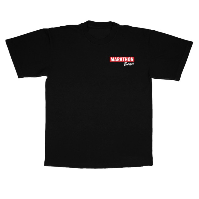 The Marathon Clothing Merch Store Long Beach Burger T-Shirt Black 5 The Marathon Clothing Merch Store Long Beach Burger T-Shirt Black