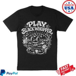 kenny The News Junkie Merch Shop Play Black Whopper Black