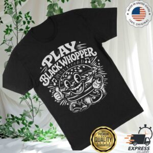 kenny The News Junkie Merch Shop Play Black Whopper Blackd