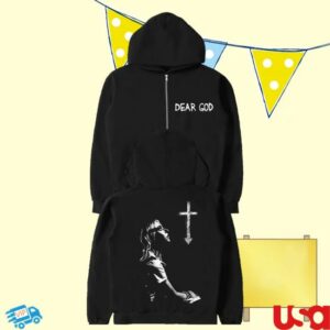 kenny The Pretty Reckless Merch Store Dear God Zip Hoodiess