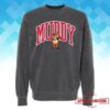 The Swamp Merch Shop Store Toledo Mud Hens Black Pigment Dyed Muddy Crewneck Sweatshirt