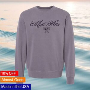 The Swamp Merch Shop Store Toledo Mud Hens Pigment Plum Crewneck Sweatshirt