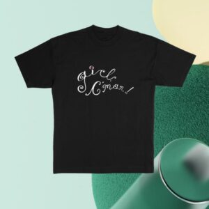 The Two Lips Merch Store Girl C'mon Black Shirt