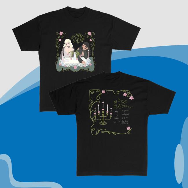 The Two Lips Merch Store Girl C'mon Black Tracklist Shirt 5 The Two Lips Merch Store Girl C'mon Black Tracklist Shirt