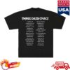 Three Days Grace Merch Store 2026 Album Stripe Tour Shirt