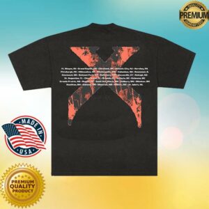 Three Days Grace Merch Store One-X 2026 Tour Shirt