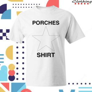 Threefour Merch Store Porches Star Shirt