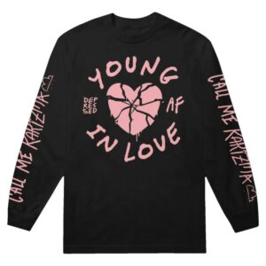 Thriller Records Merch Store Call Me Karizma Yildaf Black Long Sleeve Tee