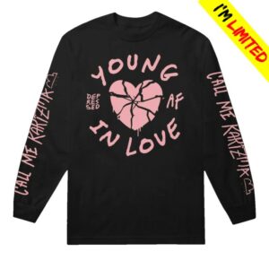 Thriller Records Store Merch Call Me Karizma Yildaf Black Long Sleeve Shirt