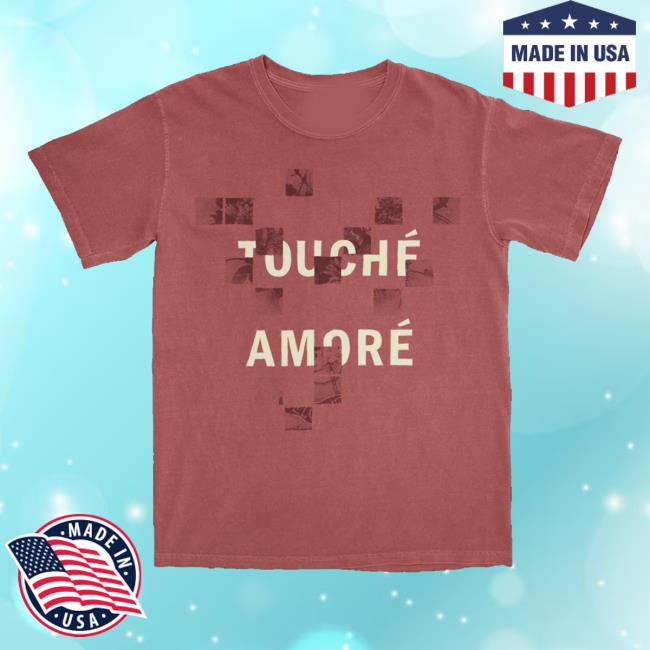 Touche Amore Merch Shop Tiles Shirt 3 Touche Amore Merch Shop Tiles T-Shirt