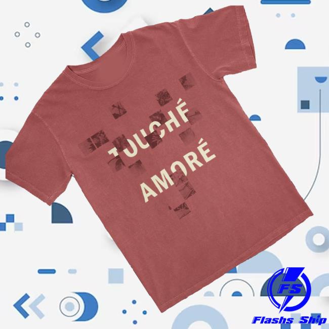 Touche Amore Merch Shop Tiles Shirt 4 Touche Amore Merch Shop Tiles T-Shirt