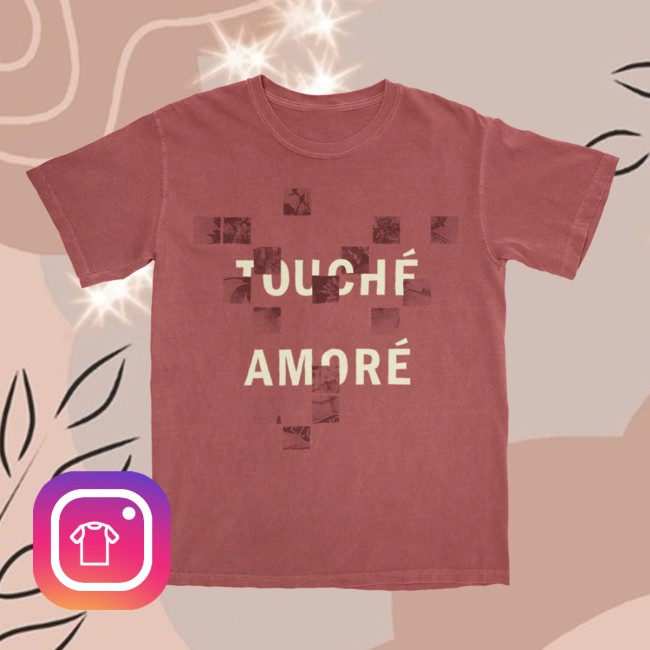 Touche Amore Merch Store Tiles Shirt 2 Touche Amore Merch Store Tiles Shirt