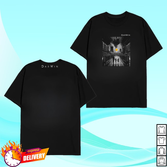 Townsend Music Store Merch Darwin Distorted Mirror Black Tee 5 Townsend Music Store Merch Darwin Distorted Mirror Black Tee