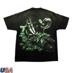 Travis Scott Store Merch Cj X Spongebob Mr Krabs Shirt