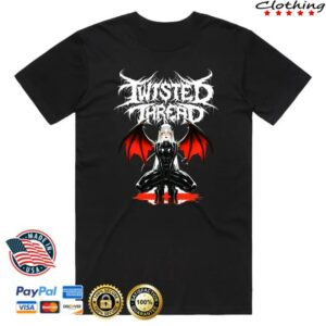 Twisted Thread Merch Shop Store Twisted Thread Dark Angel Black T-Shirt