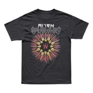 Twisted Thread Merch Store Shop Alien Weaponry Radical Hooks Black T-Shirt